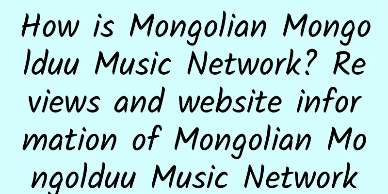 How is Mongolian Mongolduu Music Network? Reviews and website information of Mongolian Mongolduu Music Network