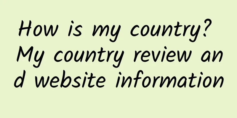 How is my country? My country review and website information