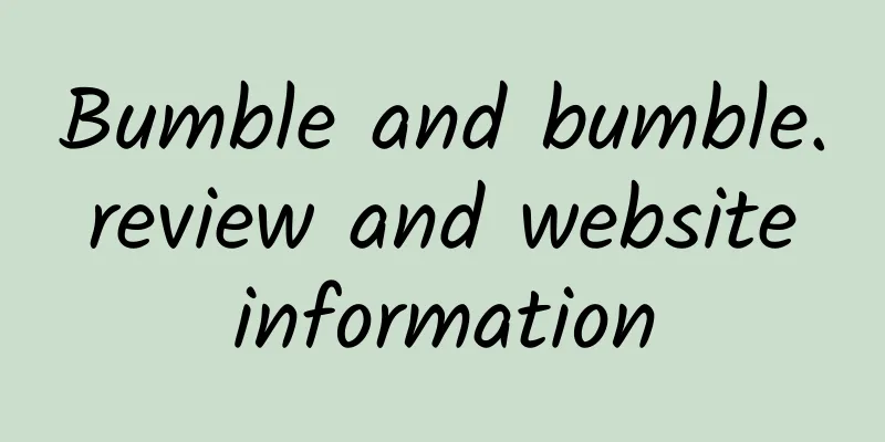 Bumble and bumble. review and website information
