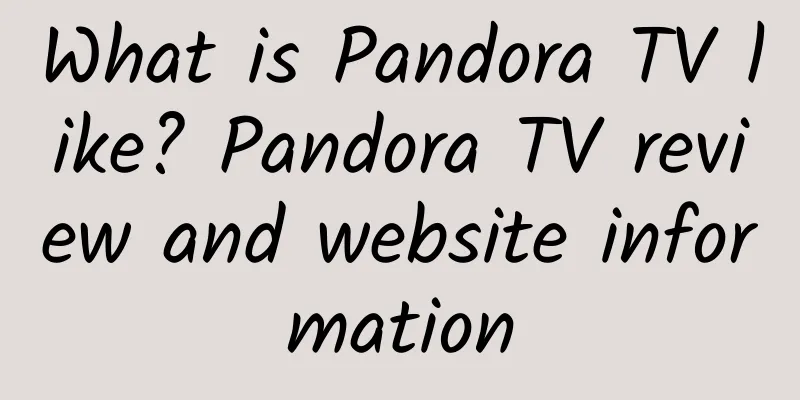 What is Pandora TV like? Pandora TV review and website information