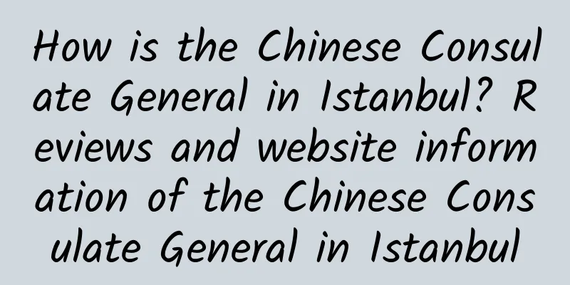 How is the Chinese Consulate General in Istanbul? Reviews and website information of the Chinese Consulate General in Istanbul
