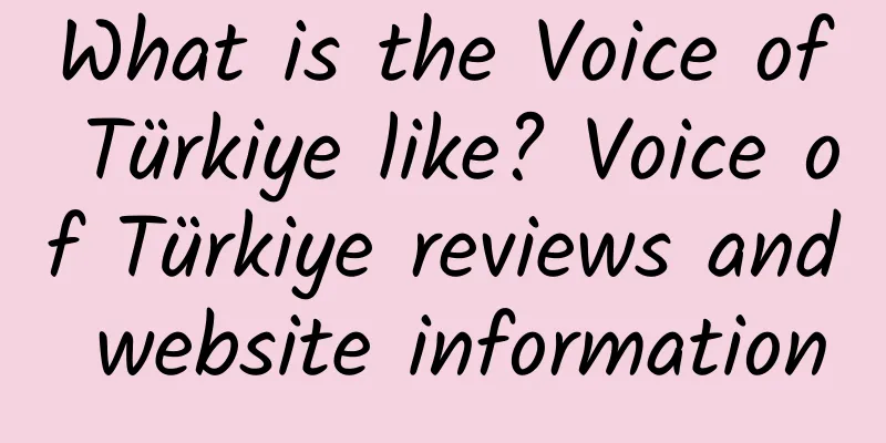 What is the Voice of Türkiye like? Voice of Türkiye reviews and website information