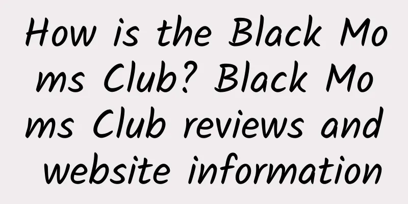 How is the Black Moms Club? Black Moms Club reviews and website information