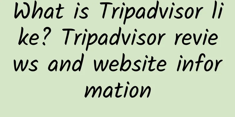 What is Tripadvisor like? Tripadvisor reviews and website information