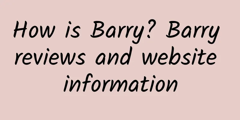 How is Barry? Barry reviews and website information