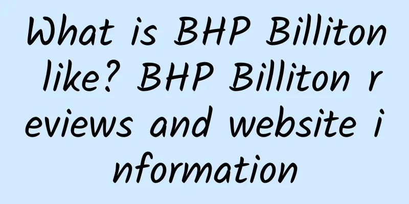 What is BHP Billiton like? BHP Billiton reviews and website information