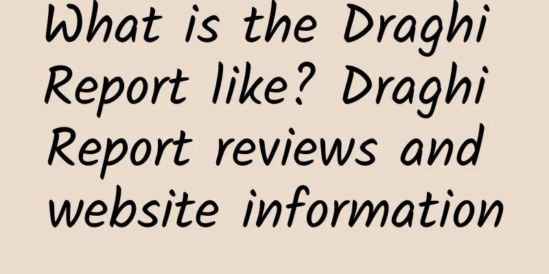 What is the Draghi Report like? Draghi Report reviews and website information