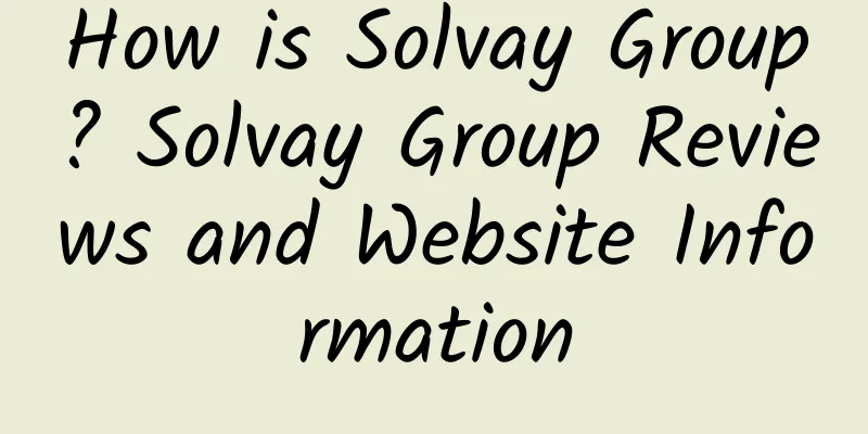 How is Solvay Group? Solvay Group Reviews and Website Information