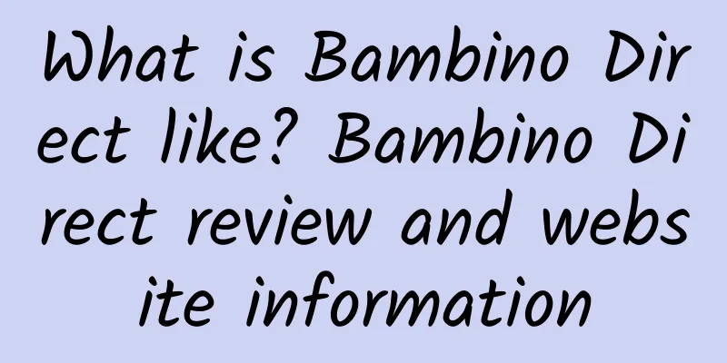 What is Bambino Direct like? Bambino Direct review and website information