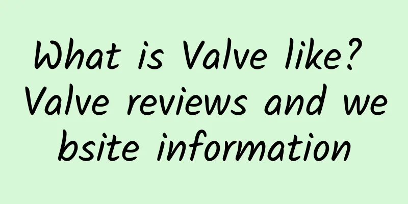 What is Valve like? Valve reviews and website information