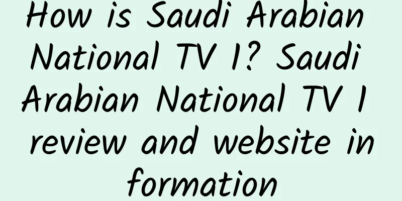How is Saudi Arabian National TV 1? Saudi Arabian National TV 1 review and website information