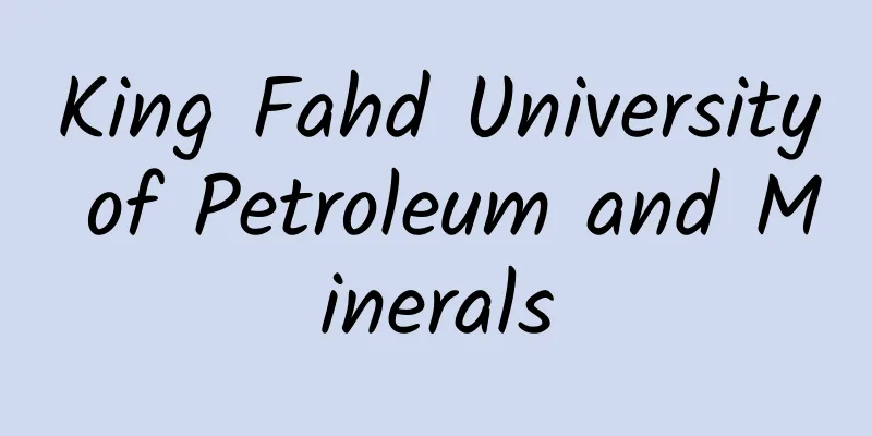 King Fahd University of Petroleum and Minerals