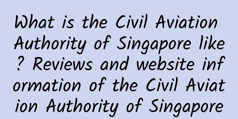 What is the Civil Aviation Authority of Singapore like? Reviews and website information of the Civil Aviation Authority of Singapore