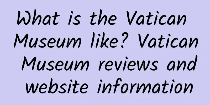 What is the Vatican Museum like? Vatican Museum reviews and website information