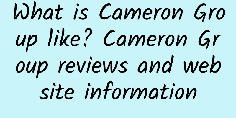 What is Cameron Group like? Cameron Group reviews and website information