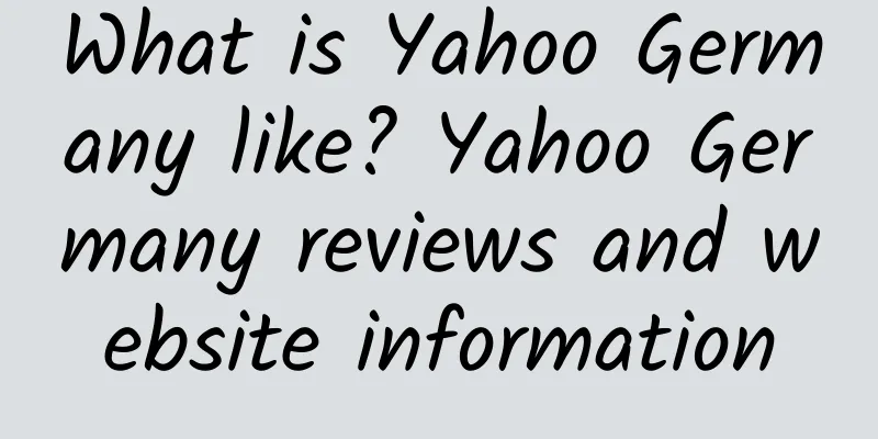 What is Yahoo Germany like? Yahoo Germany reviews and website information