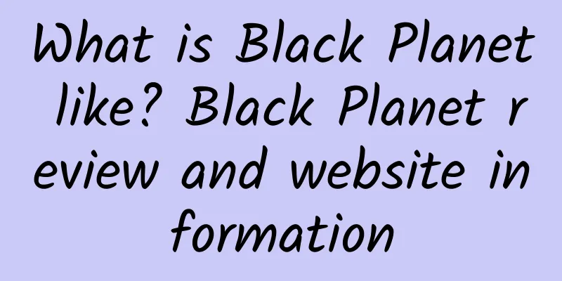 What is Black Planet like? Black Planet review and website information