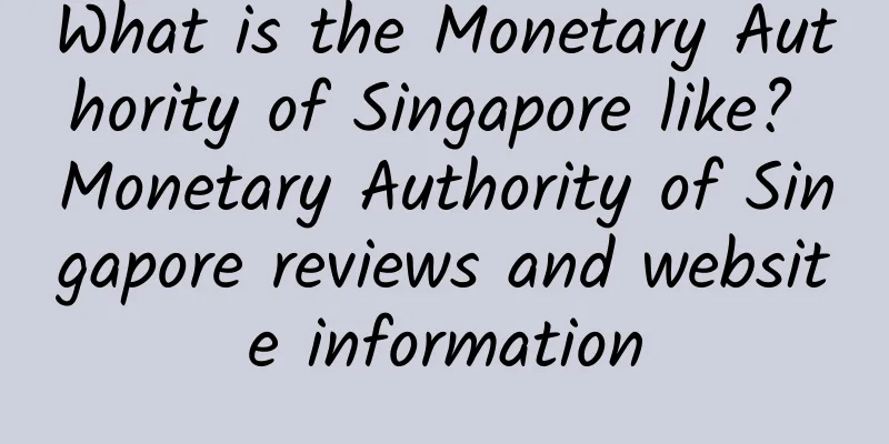 What is the Monetary Authority of Singapore like? Monetary Authority of Singapore reviews and website information
