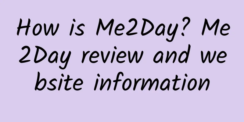 How is Me2Day? Me2Day review and website information