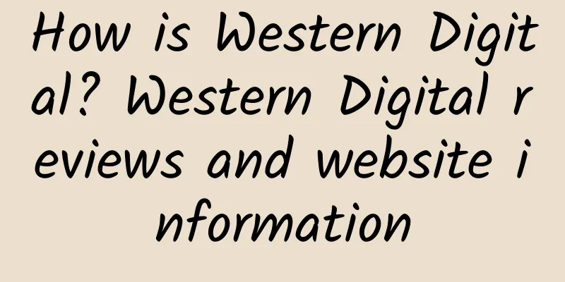 How is Western Digital? Western Digital reviews and website information