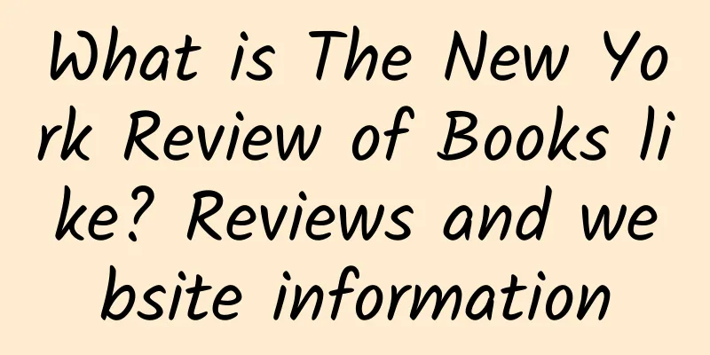 What is The New York Review of Books like? Reviews and website information
