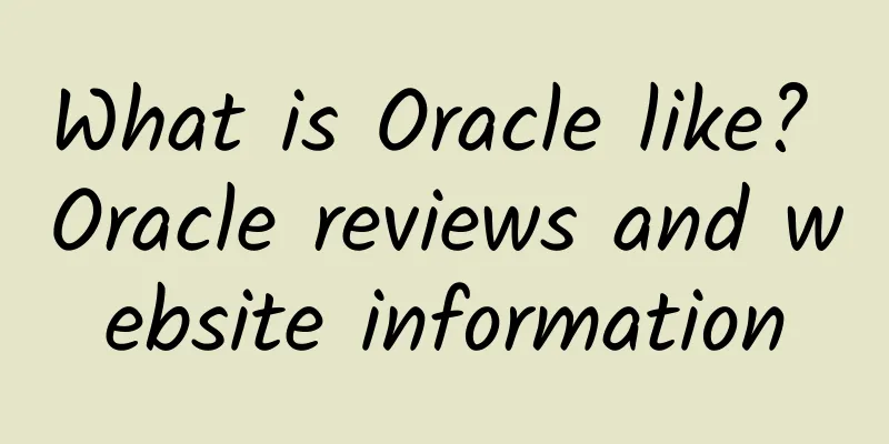 What is Oracle like? Oracle reviews and website information