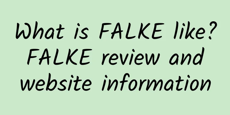 What is FALKE like? FALKE review and website information