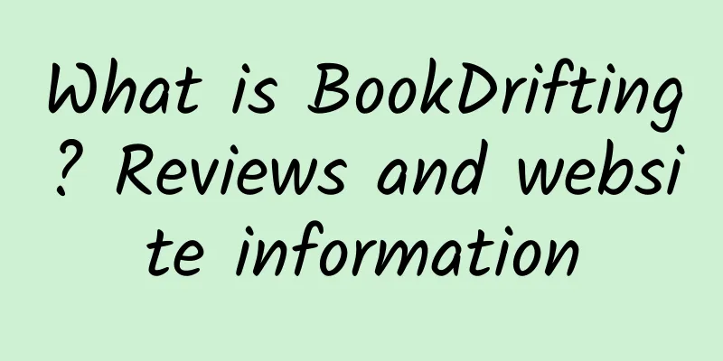 What is BookDrifting? Reviews and website information