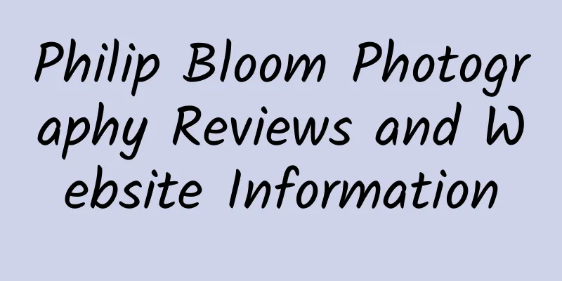 Philip Bloom Photography Reviews and Website Information