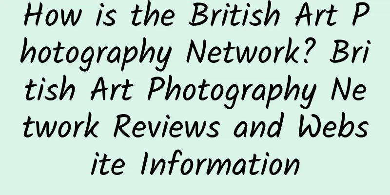 How is the British Art Photography Network? British Art Photography Network Reviews and Website Information