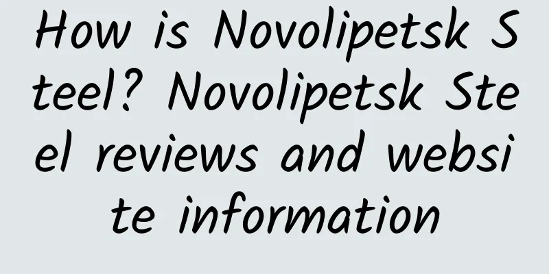 How is Novolipetsk Steel? Novolipetsk Steel reviews and website information