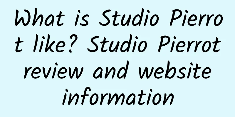 What is Studio Pierrot like? Studio Pierrot review and website information
