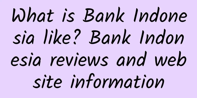 What is Bank Indonesia like? Bank Indonesia reviews and website information