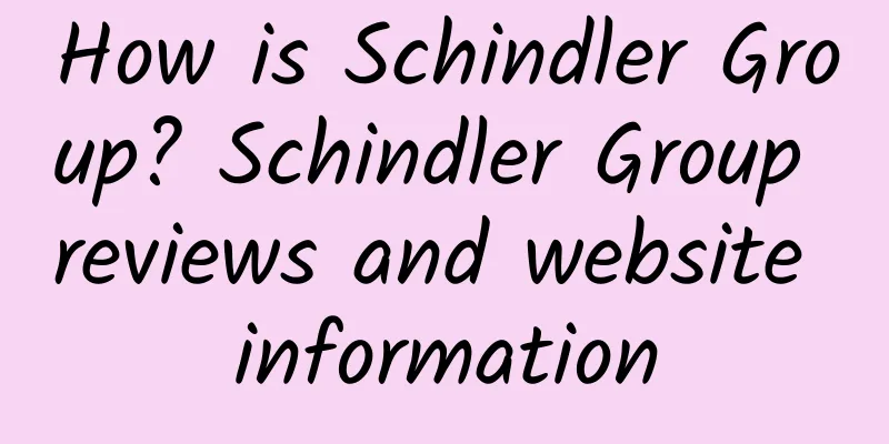 How is Schindler Group? Schindler Group reviews and website information