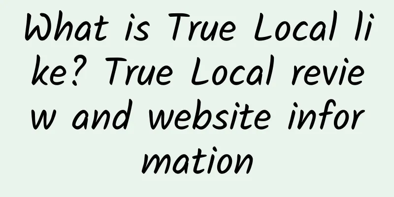 What is True Local like? True Local review and website information