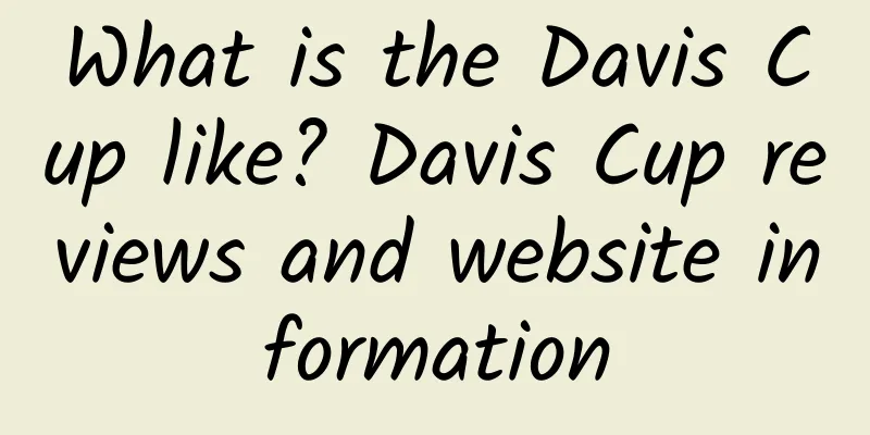 What is the Davis Cup like? Davis Cup reviews and website information
