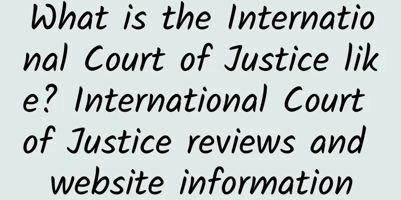 What is the International Court of Justice like? International Court of Justice reviews and website information
