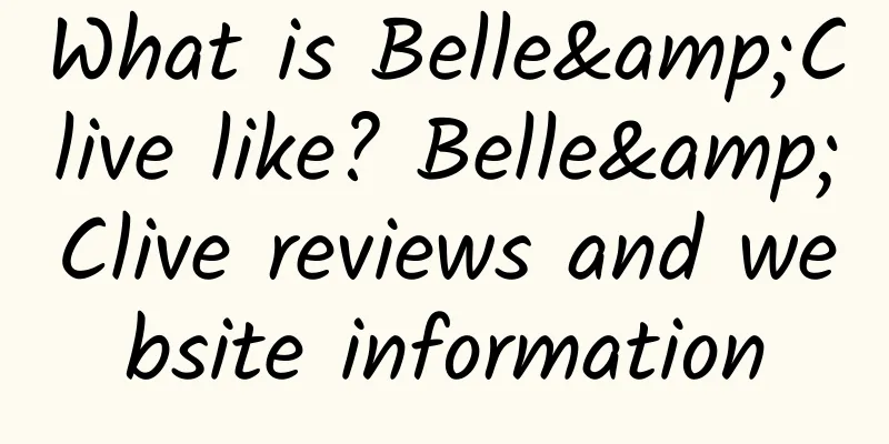 What is Belle&Clive like? Belle&Clive reviews and website information