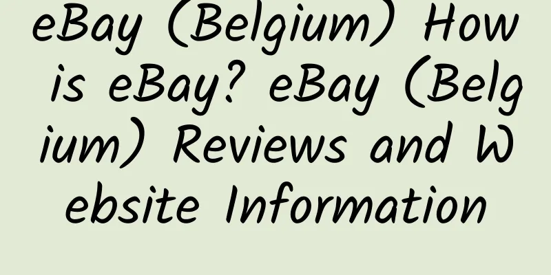 eBay (Belgium) How is eBay? eBay (Belgium) Reviews and Website Information