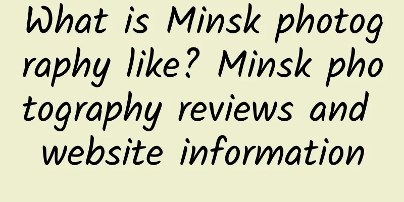 What is Minsk photography like? Minsk photography reviews and website information