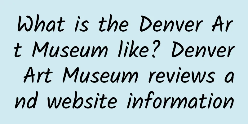 What is the Denver Art Museum like? Denver Art Museum reviews and website information