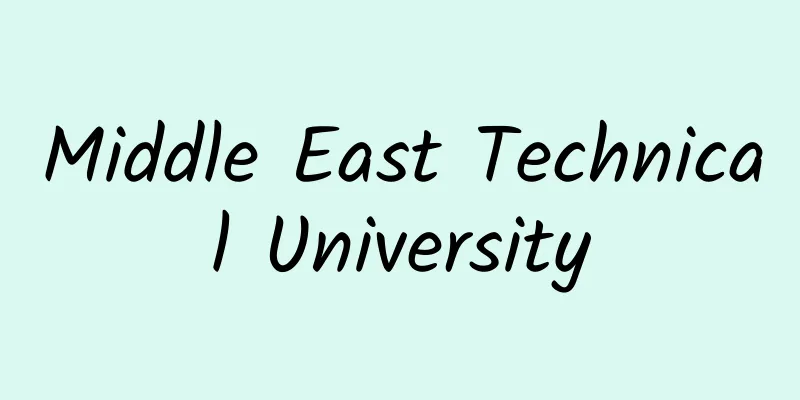 Middle East Technical University