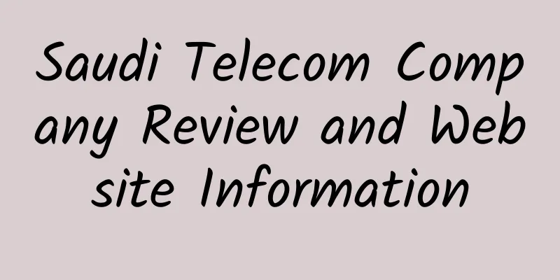 Saudi Telecom Company Review and Website Information