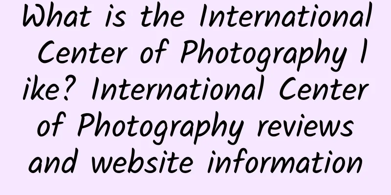 What is the International Center of Photography like? International Center of Photography reviews and website information