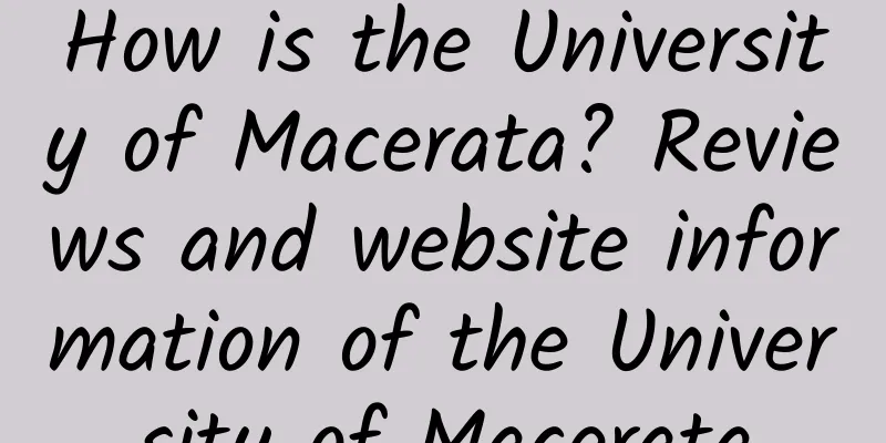 How is the University of Macerata? Reviews and website information of the University of Macerata