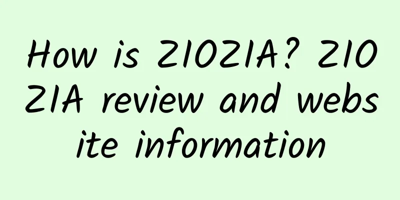How is ZIOZIA? ZIOZIA review and website information