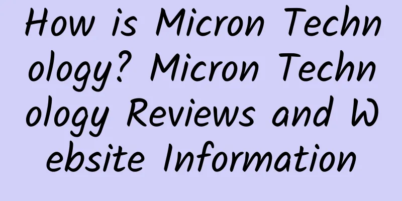 How is Micron Technology? Micron Technology Reviews and Website Information