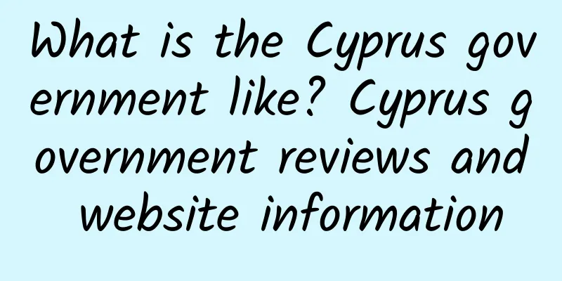 What is the Cyprus government like? Cyprus government reviews and website information