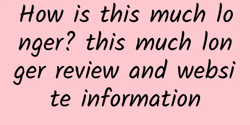 How is this much longer? this much longer review and website information