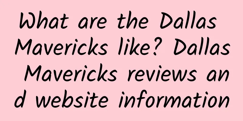 What are the Dallas Mavericks like? Dallas Mavericks reviews and website information